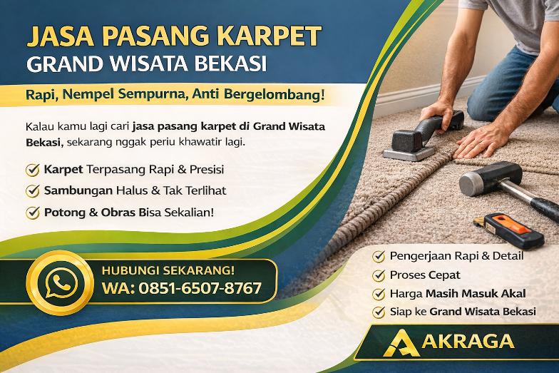 Jasa Pasang Karpet Grand Wisata Bekasi akraga