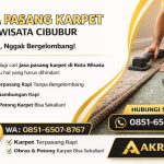 Jasa Pasang Karpet Kota Wisata Cibubur akraga