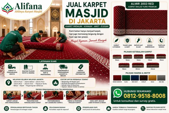 Jual Karpet Masjid Jakarta akraga